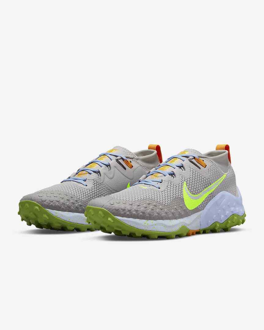 NIKE WILDHORSE 7 $130 Men's TRAIL Running shoes Authentic NEW CZ1856 004 LT  IRON: купить с доставкой из США, цена 8 752 руб - (285077447667)